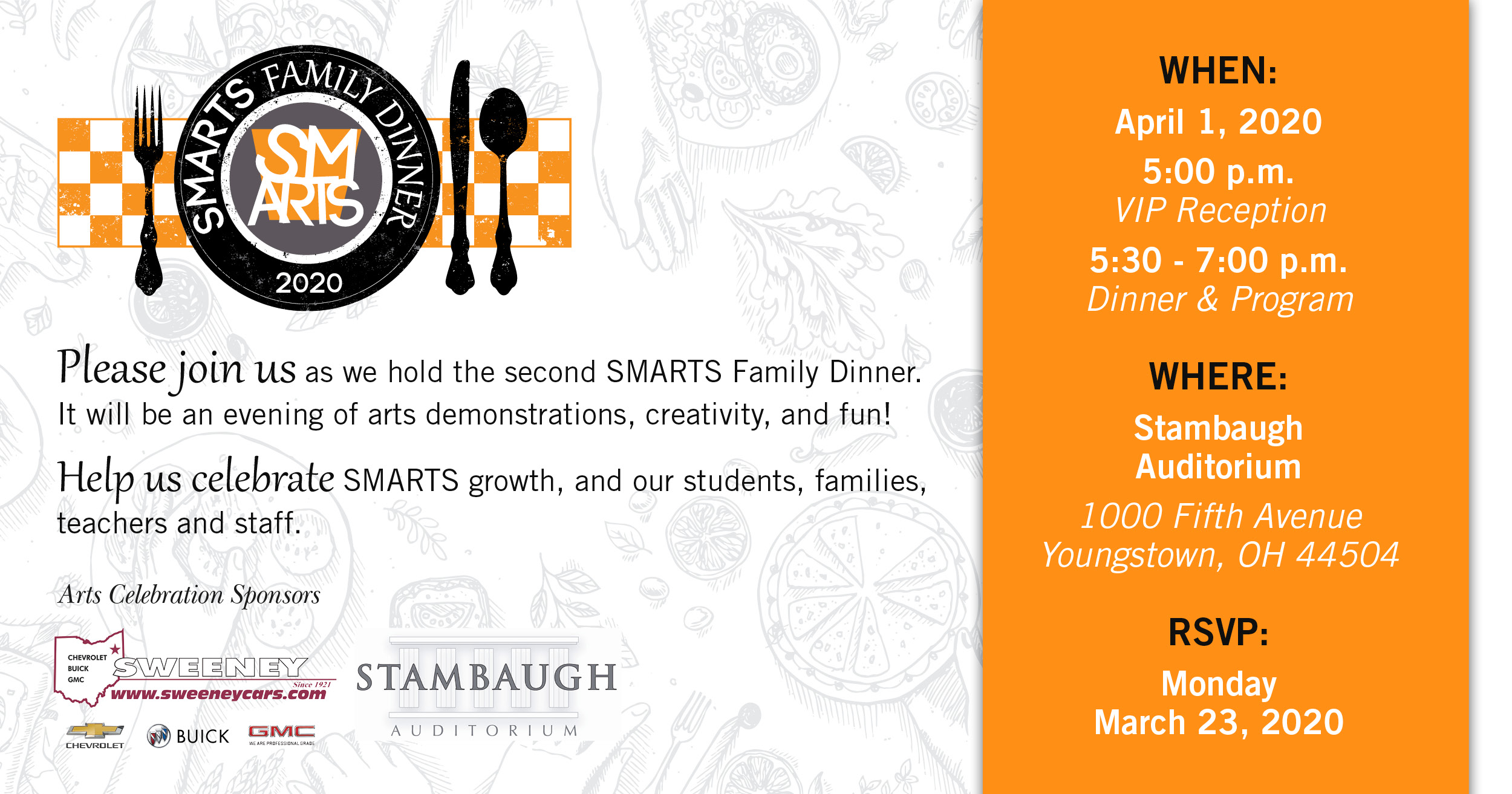 SMARTS family dinner invite FB post_1200x630_02-20 SMARTS family dinner invite FB post_1200x630_02-20